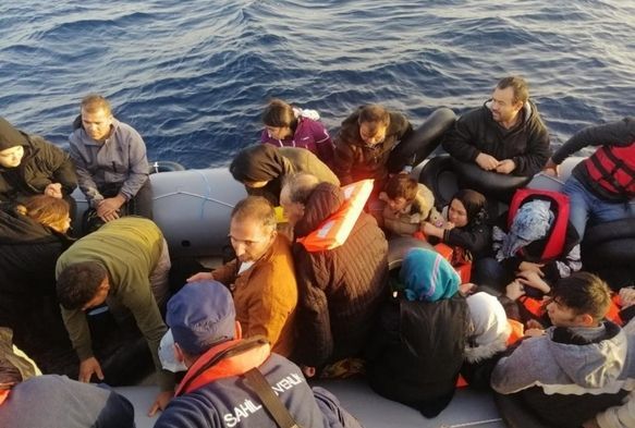 132 göçmen kurtarıldı