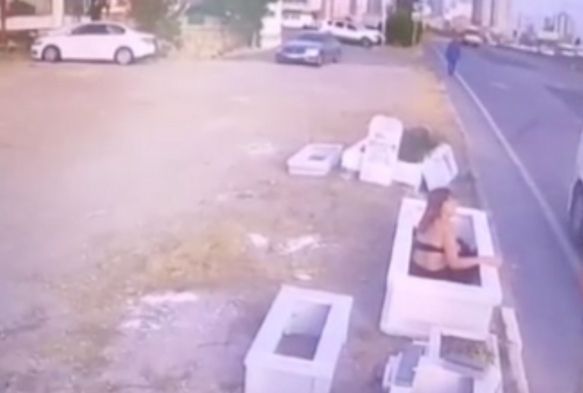 ’Bedava mezar buldu içine girdi’