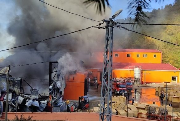 Balık Tesisinde Yangın!