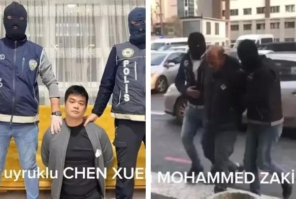 Kırmızı bültenle aranan 2 kişi yakalandı