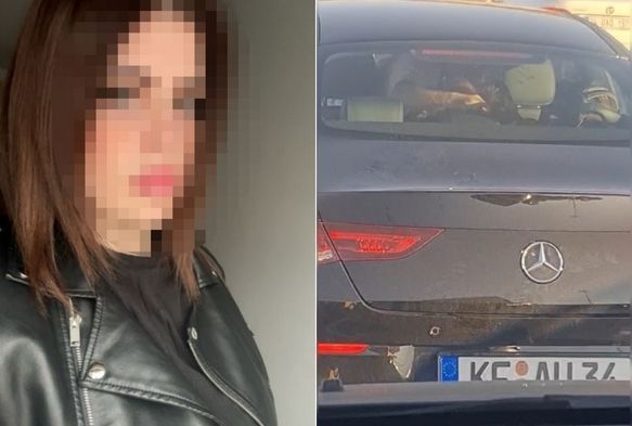 Eşini engelli çocuğunun yanında darp etti!