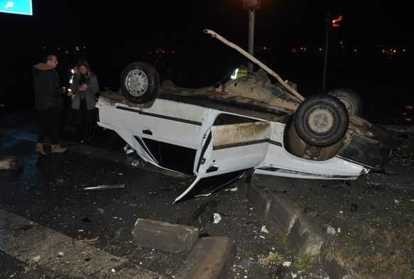 Feci kaza: 2'si ağır 5 yaralı