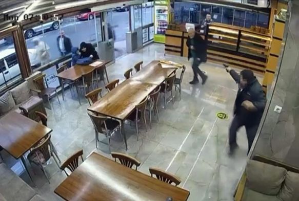 Kayseride Dehşet Anları Kamerada