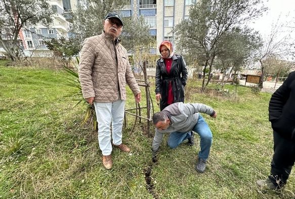 İnşaat Temel Kazısında Tedirgin Eden Görüntü