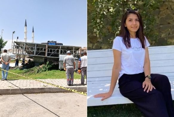 Reklam Panosunun Altında Kaldı!