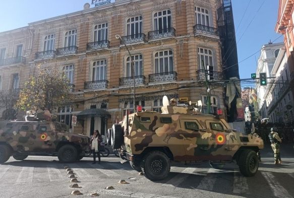 Bolivyada darbe girişimi