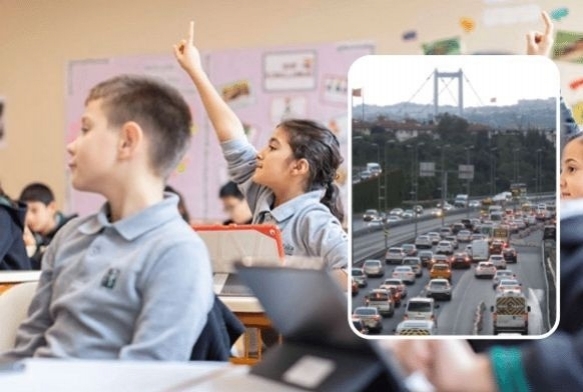 Okullarda ara tatil sonrası ilk ders çaldı