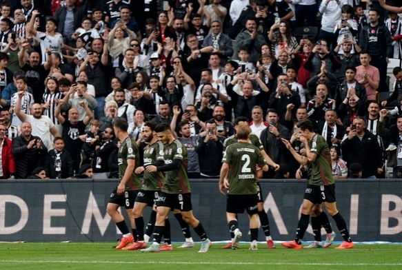 Beşiktaş galibiyet serisini 3 maça çıkardı
