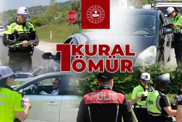 Vatandaşlara trafik kuralı uyarısı