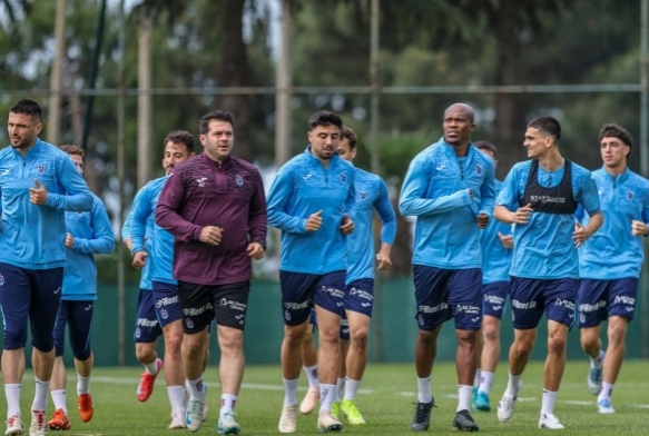 Trabzonspor'da kamp ncesi youn mesai