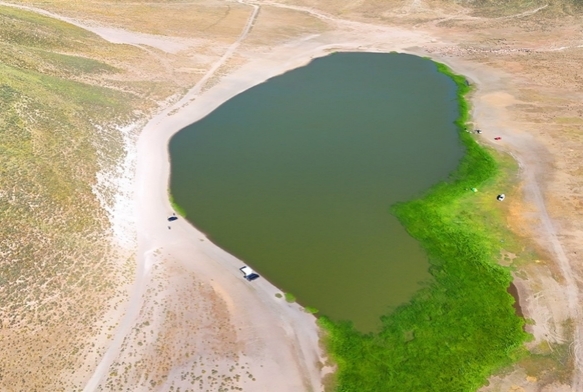 Nemrut'un 'kalbi' klyor!