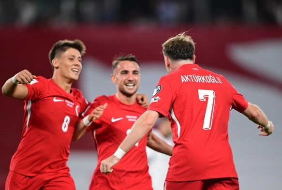 A Milli Takm, galibiyetle balad! Grcistan: 2 - Trkiye: 3