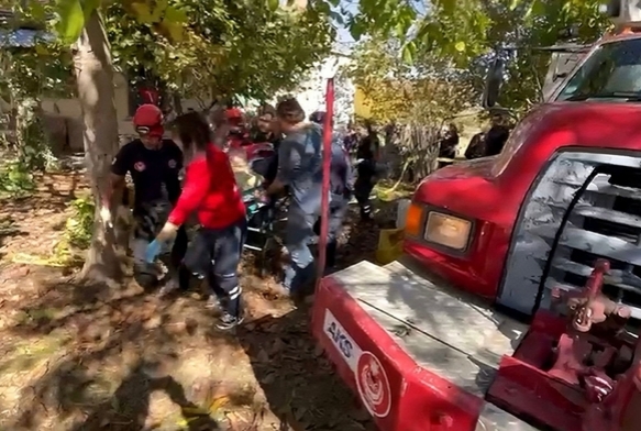 12 metrelik kuyuya düştü!