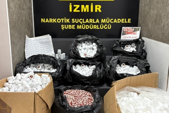 316 binin zerinde uyuturucu hap yakaland