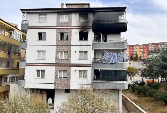 Ankara'da 4 katl binada patlama