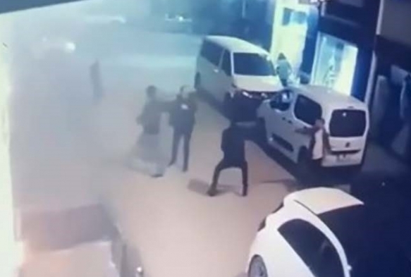 Otel sahibi ve olunun ldrlme an grntleri ortaya kt