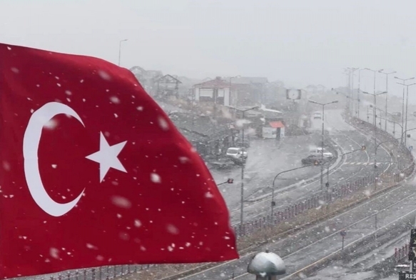 Erciyes'te kar ya yeniden balad